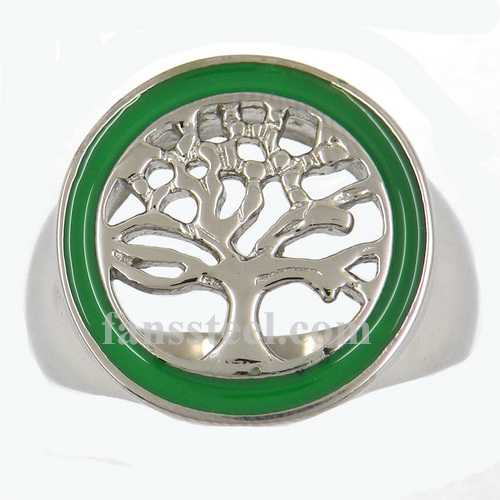 FSR12W62 tree of life plant Ring - Click Image to Close